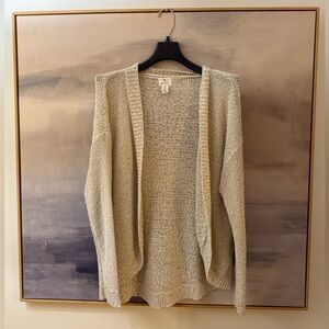 Women's Cream Knit Shrug Sweater
